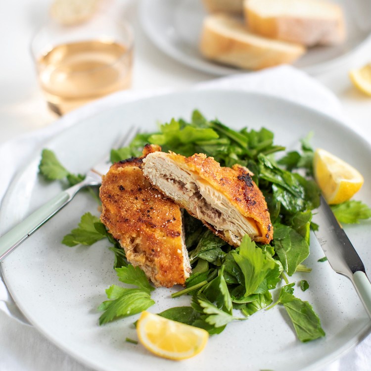 Picture of Goat CheeseStuffed Chicken 